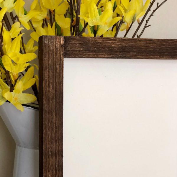 Wholesale - 10 Blank Framed Signs (13”x13”) - Image 3