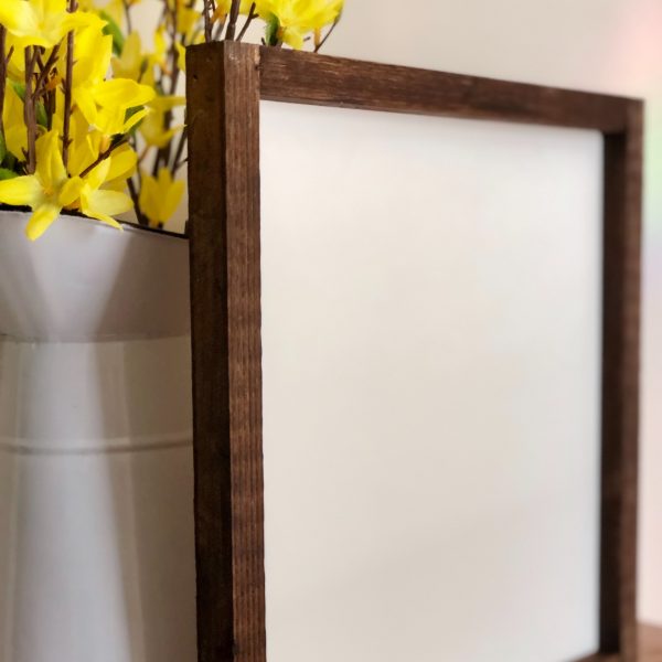 Wholesale - 10 Blank Framed Signs (13”x13”) - Image 2
