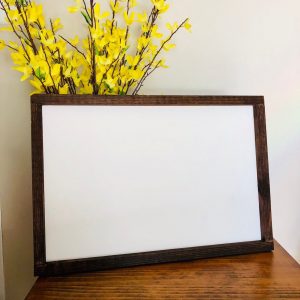 Blank Framed Sign (13”x19”)