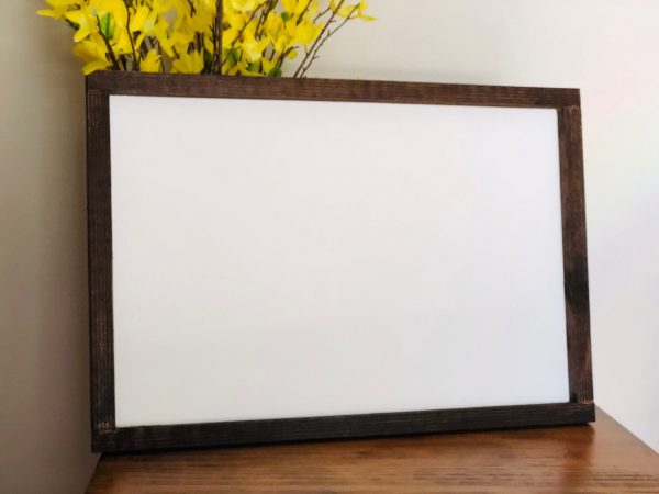 Blank Framed Sign (13”x19”) - Image 3